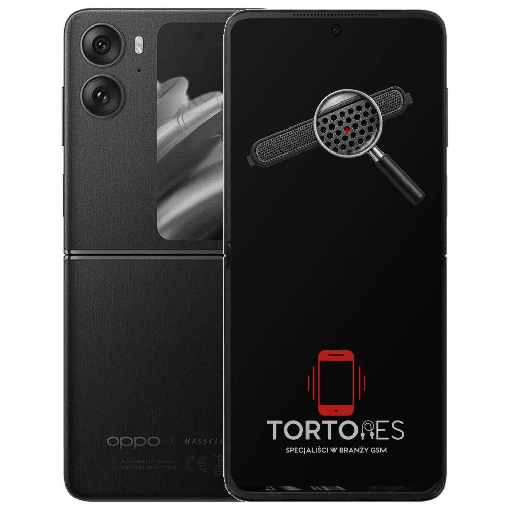 OPPO Find N2 Flip z symbolem głośnika rozmów - wymiana głośnika rozmów