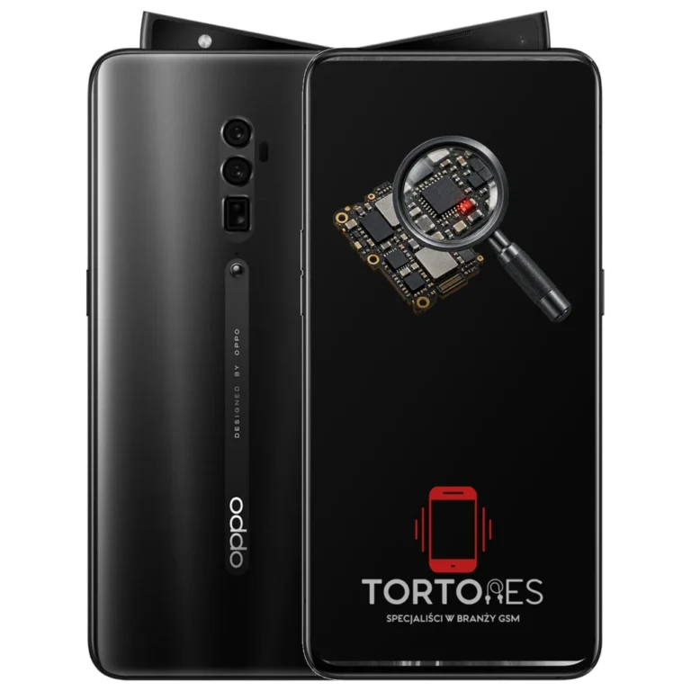 OPPO Reno (2019) z symbolem diagnostyki - diagnoza telefonu