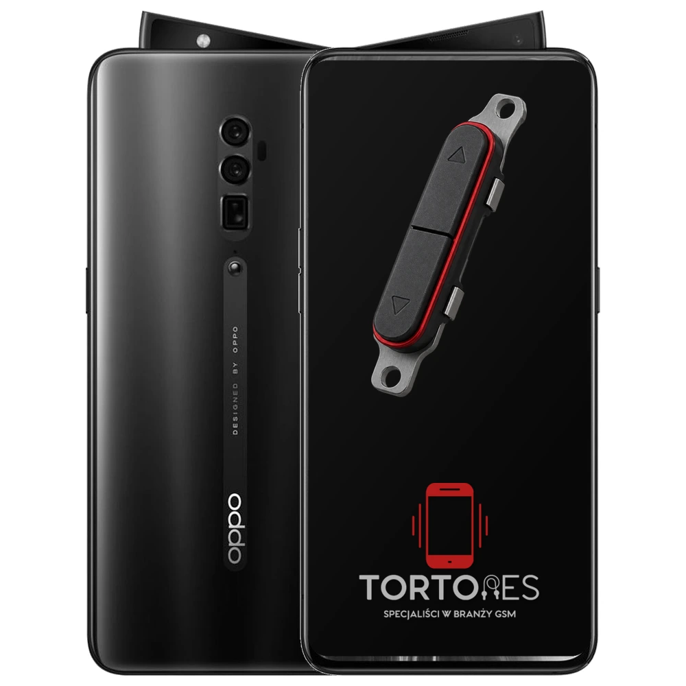 OPPO Reno (2019) z symbolem przycisków - naprawa przycisków włączania i głośności