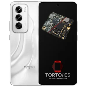 OPPO Reno12 5G z ilustracją zalania - czyszczenie po zalaniu