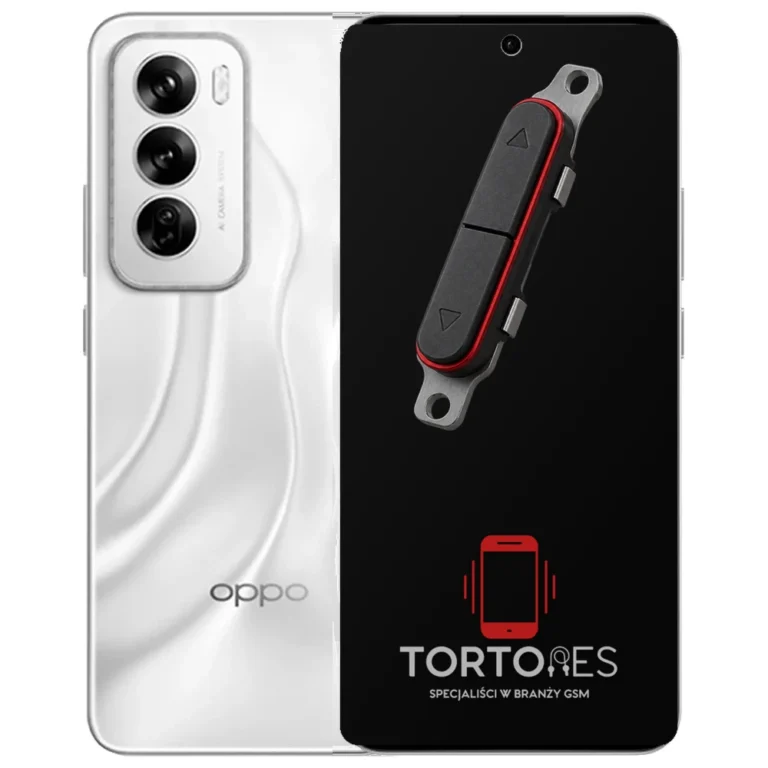 OPPO Reno12 5G z symbolem przycisków - naprawa przycisków włączania i głośności