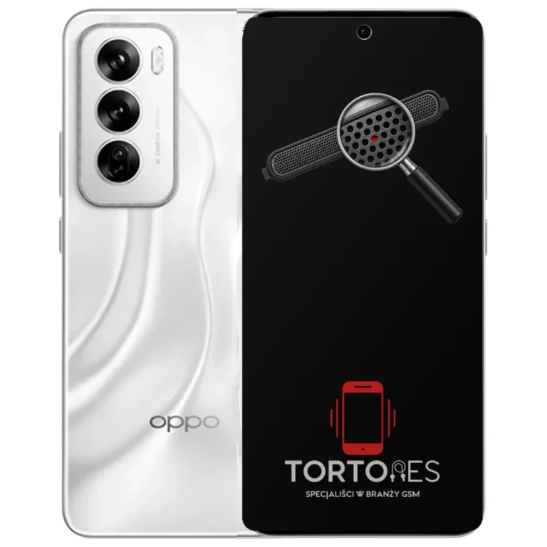 OPPO Reno12 5G z symbolem głośnika rozmów - wymiana głośnika rozmów