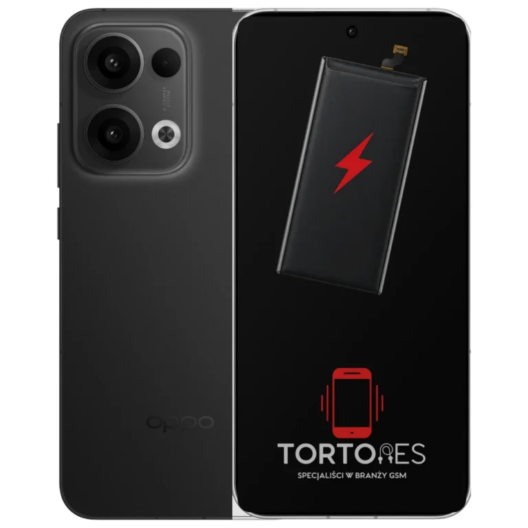 OPPO Reno13 5G z ilustracją baterii - wymiana baterii