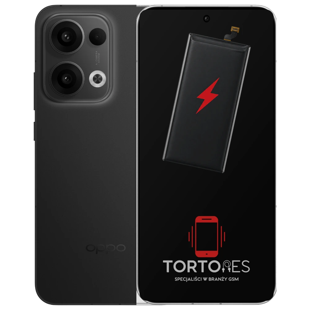 OPPO Reno13 5G z ilustracją baterii - wymiana baterii