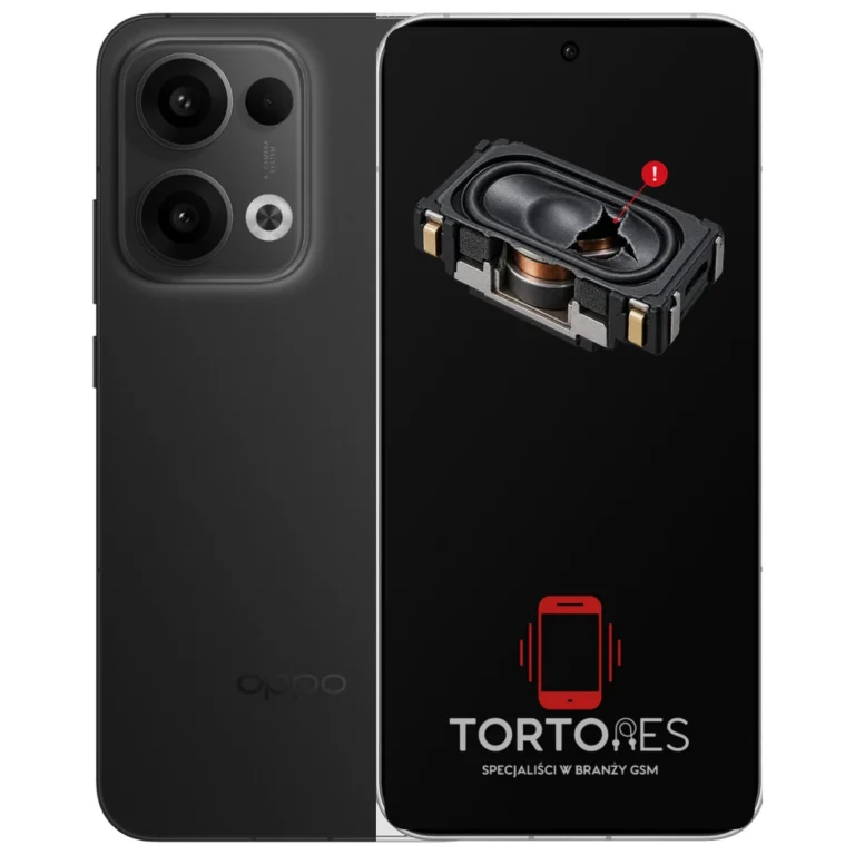 OPPO Reno13 5G z symbolem głośnika multimedialnego - wymiana głośnika multimedialnego