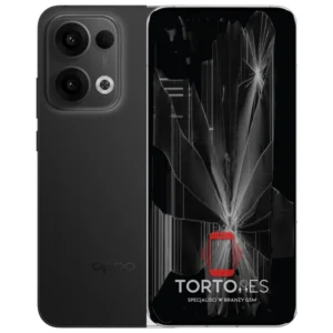 OPPO Reno13 5G z ilustracją pękniętego wyświetlacza - wymiana zbitego wyświetlacza