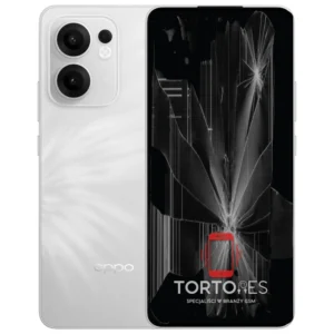 OPPO Reno13 F 5G / FS 5G z ilustracją pękniętego wyświetlacza - wymiana zbitego wyświetlacza