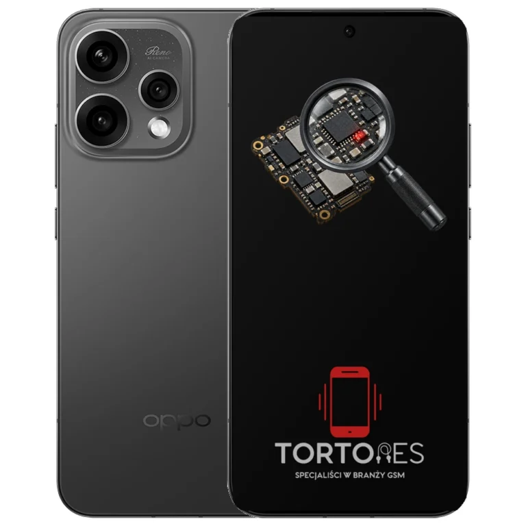 OPPO Reno15 5G z symbolem diagnostyki - diagnoza telefonu