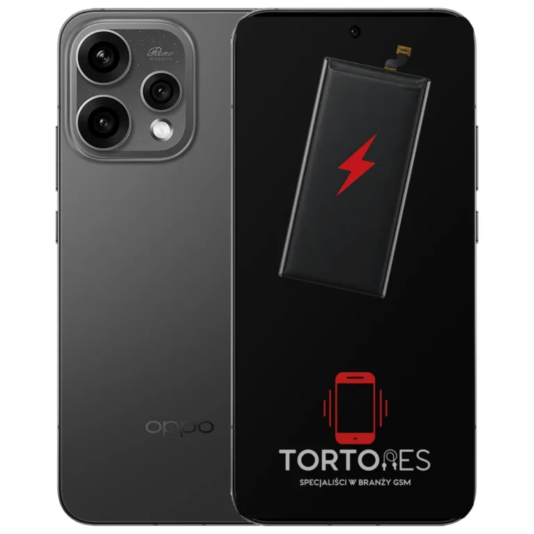 OPPO Reno15 5G z ilustracją baterii - wymiana baterii