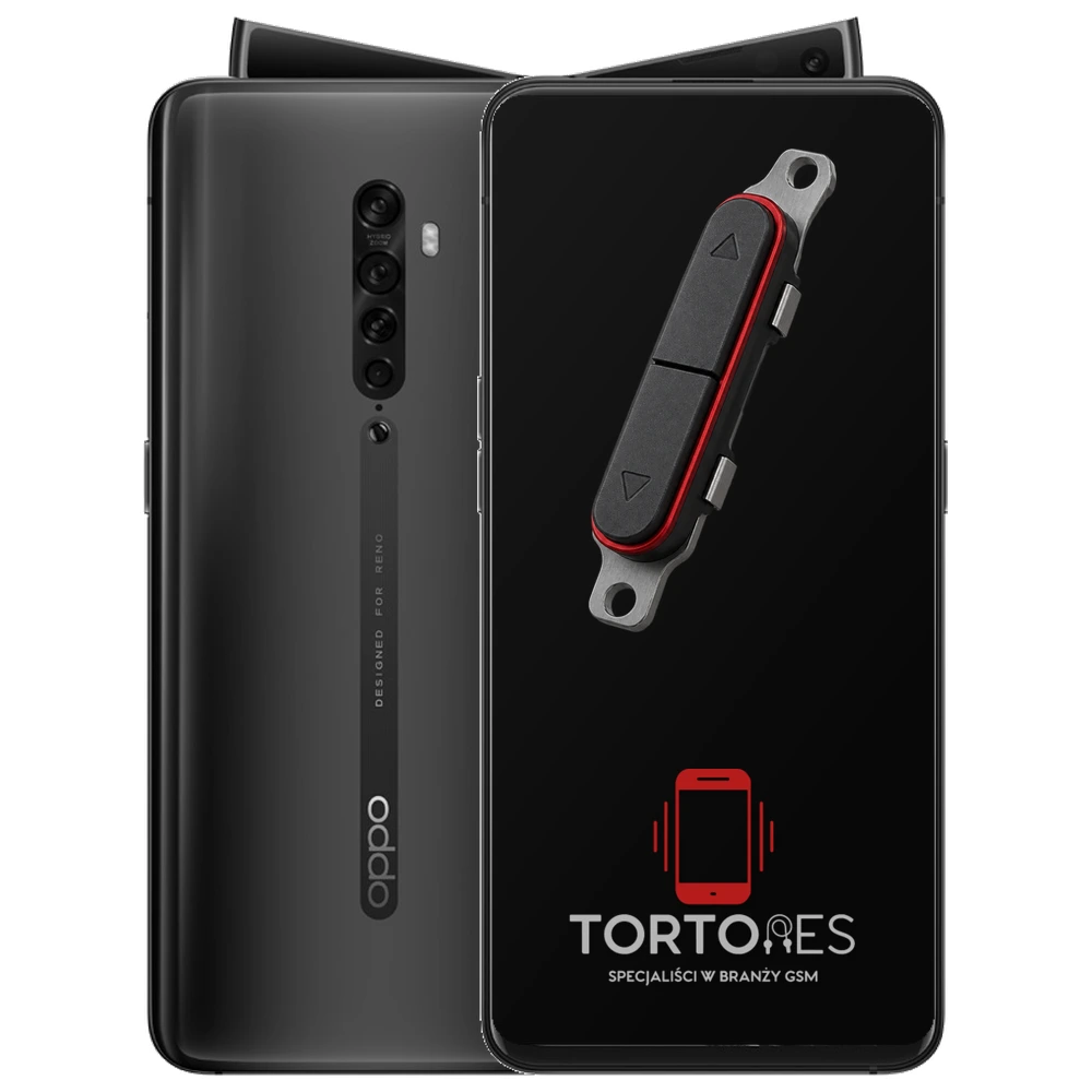 OPPO Reno2 z symbolem przycisków - naprawa przycisków włączania i głośności