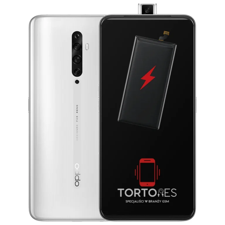 OPPO Reno2 Z z ilustracją baterii - wymiana baterii