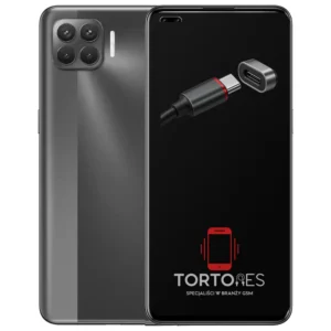 OPPO Reno4 Lite z ilustracją złącza ładowania - naprawa złącza ładowania