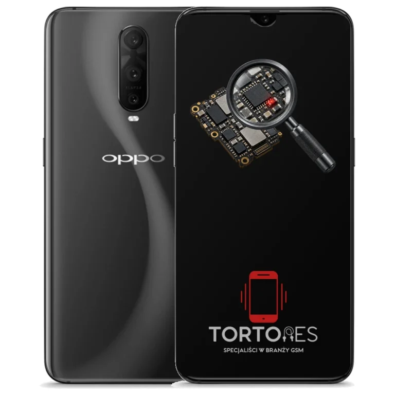 OPPO RX17 Pro z symbolem diagnostyki - diagnoza telefonu