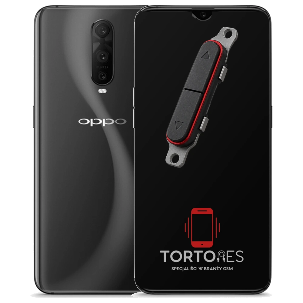 OPPO RX17 Pro z symbolem przycisków - naprawa przycisków włączania i głośności