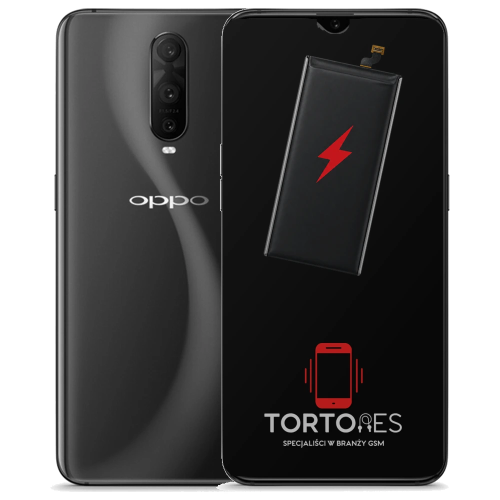 OPPO RX17 Pro z ilustracją baterii - wymiana baterii