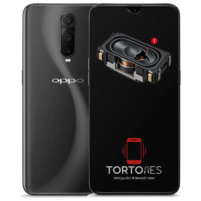 OPPO RX17 Pro z symbolem głośnika multimedialnego - wymiana głośnika multimedialnego