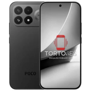 POCO F9 Pro - widok przodu i tyłu telefonu