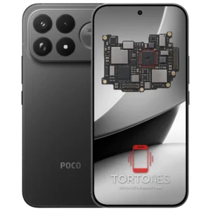 POCO F9 Ultra z ilustracją płyty głównej - naprawa płyty głównej