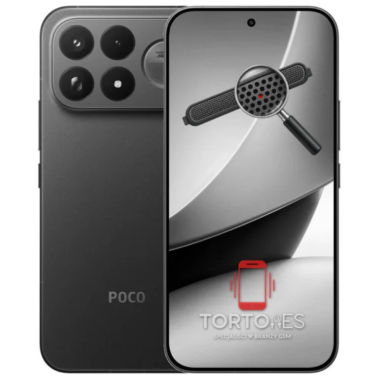 POCO F9 Ultra z symbolem głośnika rozmów - wymiana głośnika rozmów