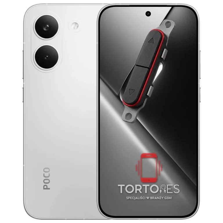 POCO X8 Pro z symbolem przycisków - naprawa przycisków włączania i głośności
