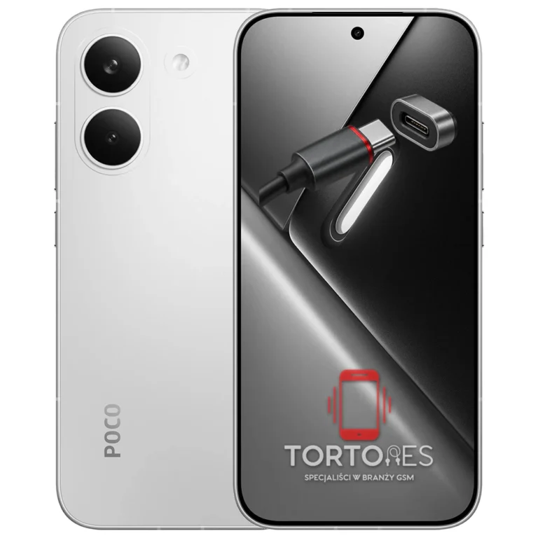 POCO X8 Pro z ilustracją złącza ładowania - naprawa złącza ładowania