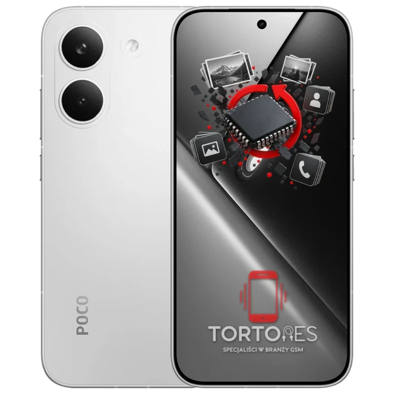 POCO X8 Pro z ilustracją odzyskiwania danych - odzyskiwanie danych