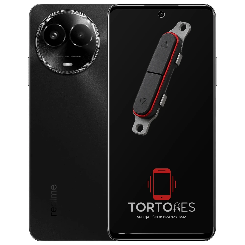 Realme 11 5G (global/EU) z symbolem przycisków - naprawa przycisków włączania i głośności