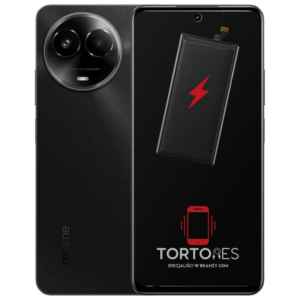 Realme 11 5G (global/EU) z ilustracją baterii - wymiana baterii
