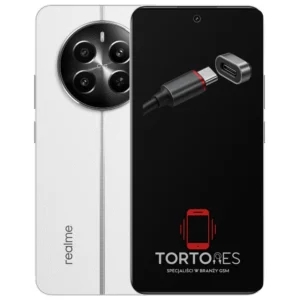 Realme 12+ 5G z ilustracją złącza ładowania - naprawa złącza ładowania
