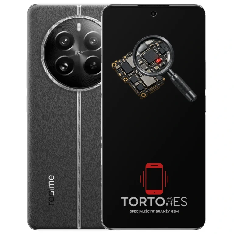 Realme 12 Pro 5G z symbolem diagnostyki - diagnoza telefonu