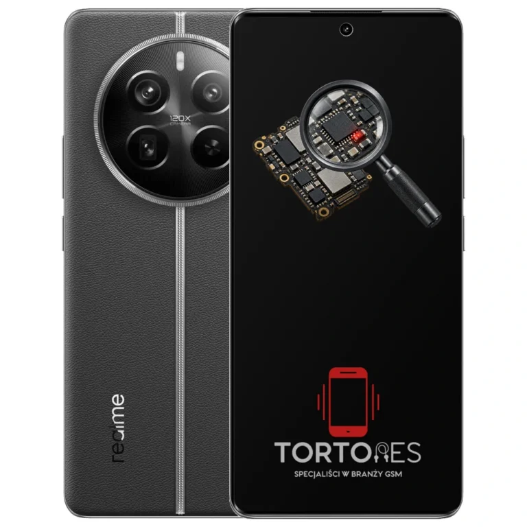 Realme 12 Pro+ 5G z symbolem diagnostyki - diagnoza telefonu