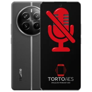 Realme 12 Pro+ 5G z symbolem mikrofonu - naprawa mikrofonu