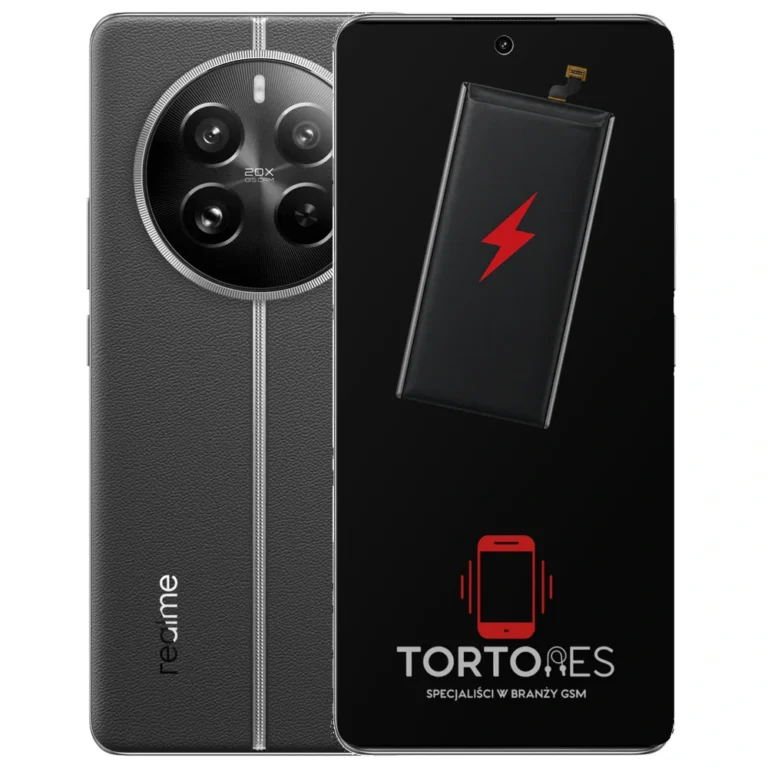 Realme 12 Pro 5G z ilustracją baterii - wymiana baterii