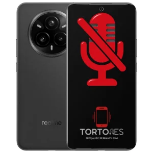 Realme 14 Pro+ 5G z symbolem mikrofonu - naprawa mikrofonu