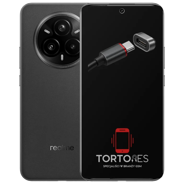 Realme 14 Pro+ 5G z ilustracją złącza ładowania - naprawa złącza ładowania