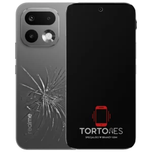 Realme 16 Pro 5G z ilustracją pękniętej tylnej klapki - wymiana zbitej klapki