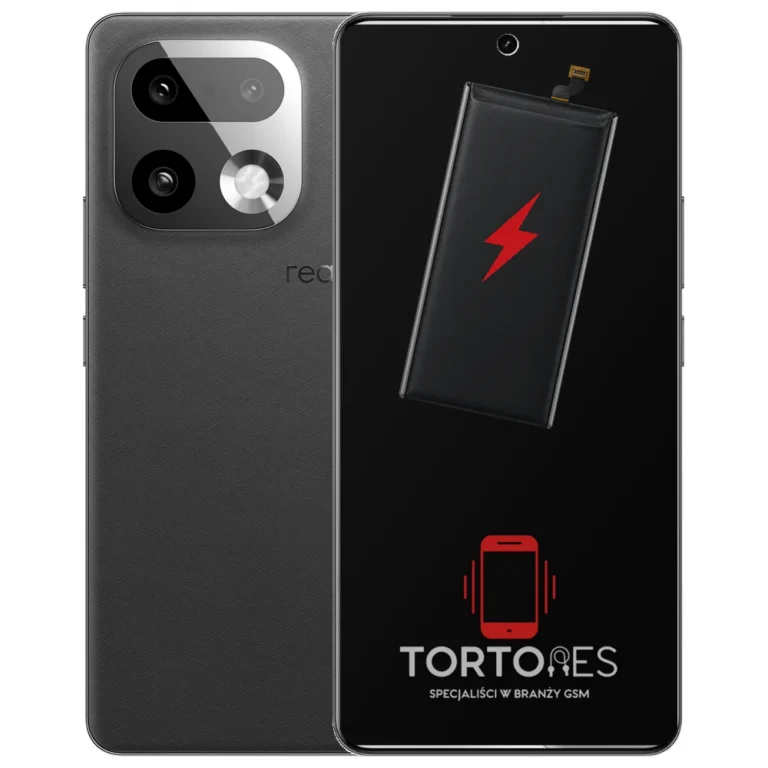 Realme 16 Pro+ 5G z ilustracją baterii - wymiana baterii