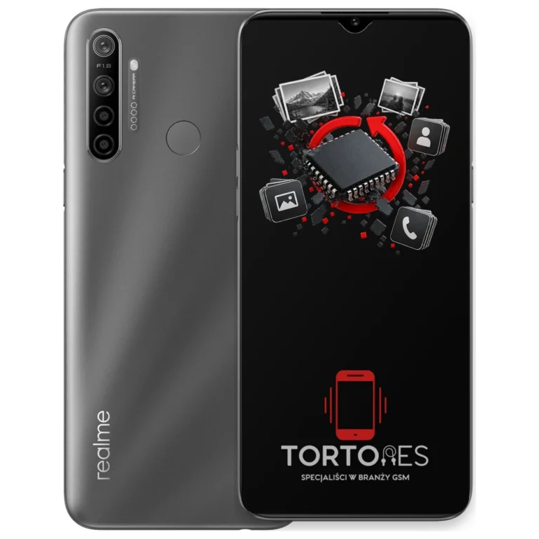 Realme 5i z ilustracją odzyskiwania danych - odzyskiwanie danych
