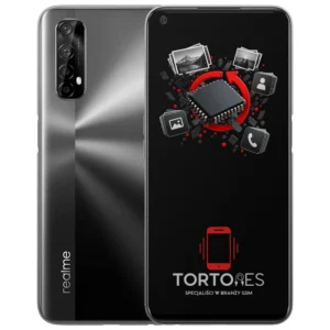 Realme 7 5G z ilustracją odzyskiwania danych - odzyskiwanie danych