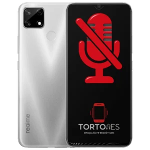 Realme 7i (EU) z symbolem mikrofonu - naprawa mikrofonu