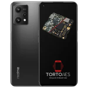 Realme 9 5G (EU) z ilustracją zalania - czyszczenie po zalaniu