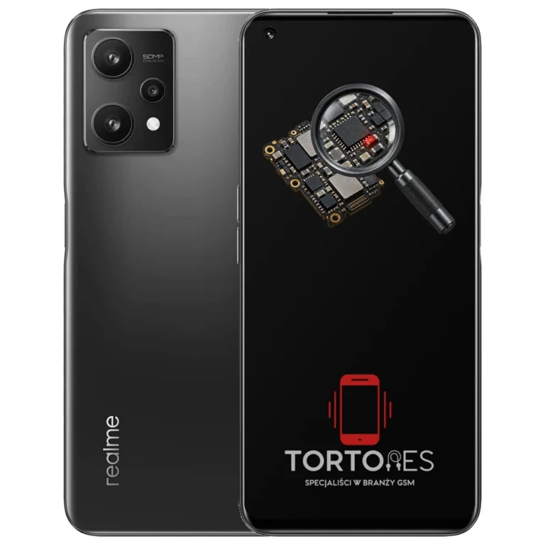 Realme 9 5G (EU) z symbolem diagnostyki - diagnoza telefonu
