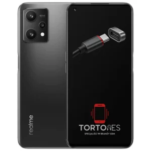 Realme 9 5G (EU) z ilustracją złącza ładowania - naprawa złącza ładowania