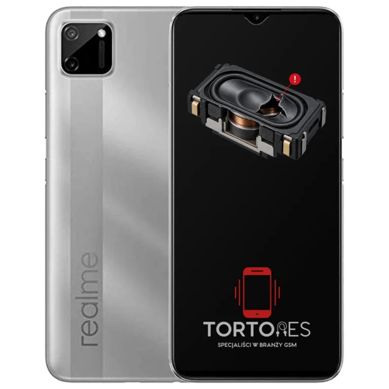 Realme C11 (2020) z symbolem głośnika multimedialnego - wymiana głośnika multimedialnego