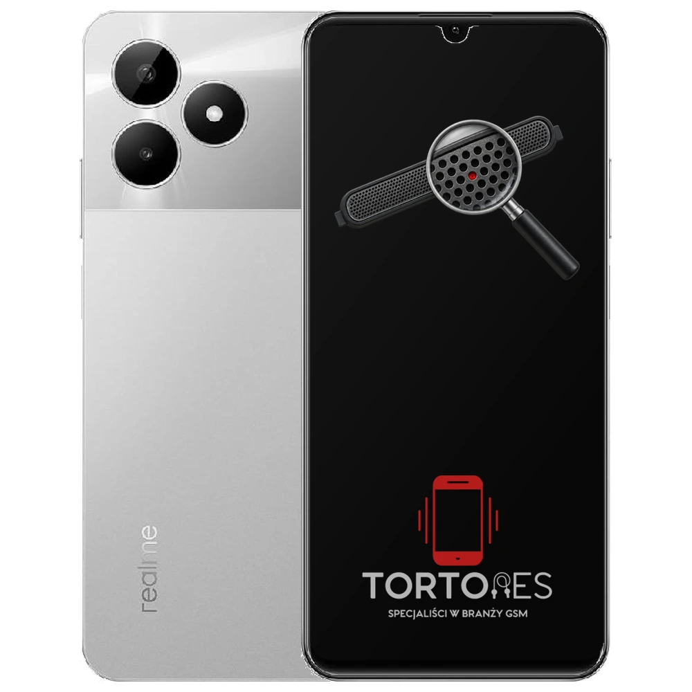Realme C51 z symbolem głośnika rozmów - wymiana głośnika rozmów