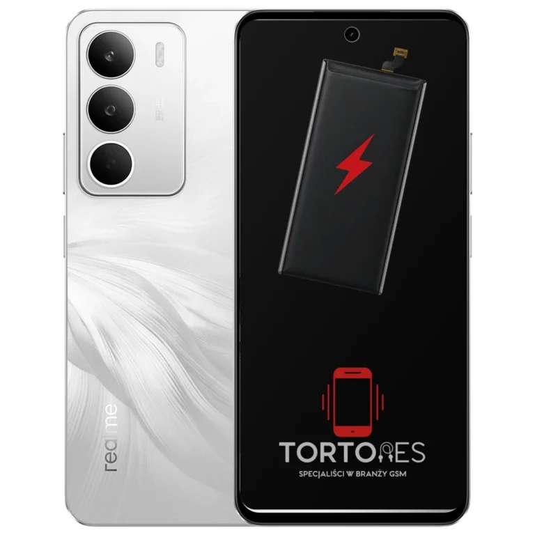 Realme C71 z ilustracją baterii - wymiana baterii
