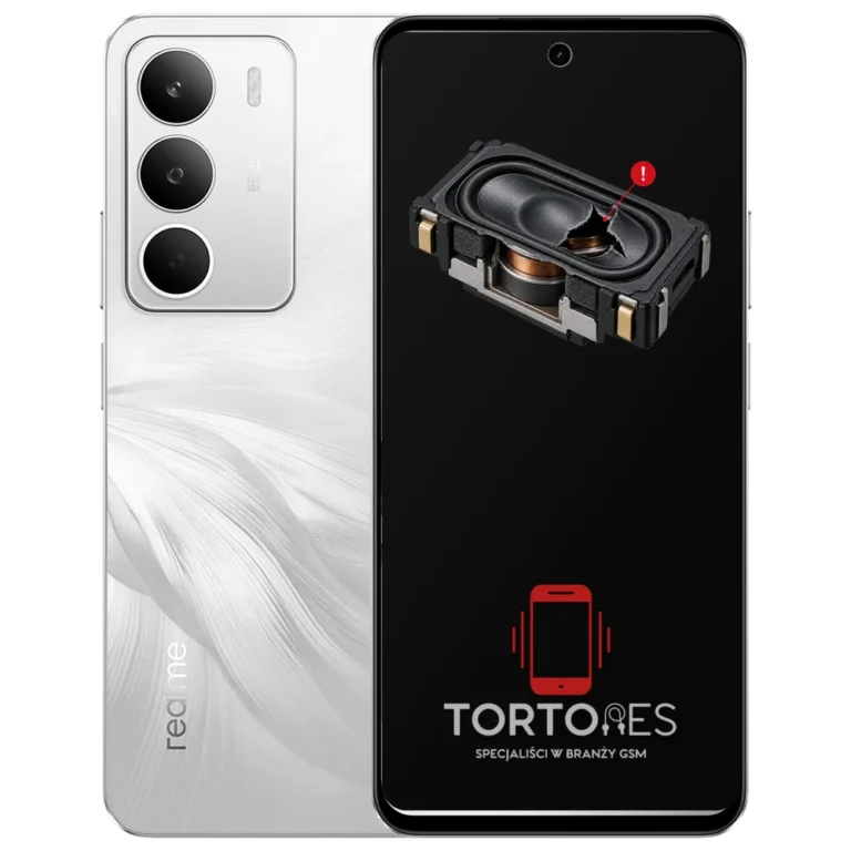 Realme C71 z symbolem głośnika multimedialnego - wymiana głośnika multimedialnego