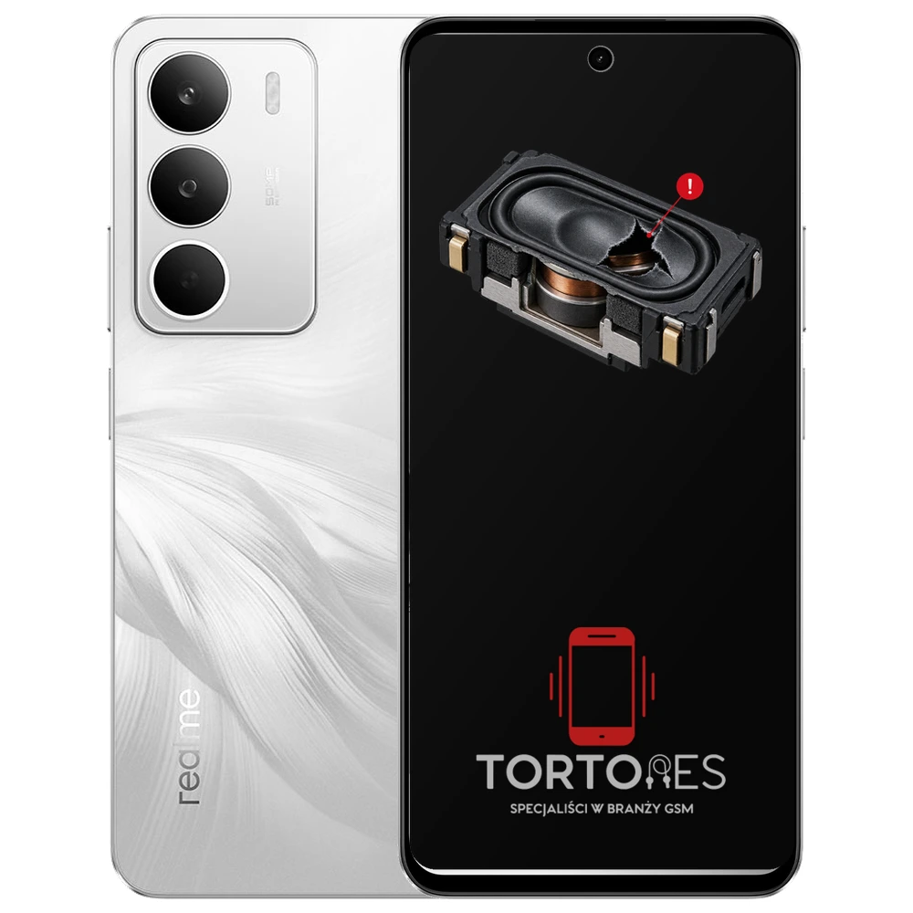 Realme C71 z symbolem głośnika multimedialnego - wymiana głośnika multimedialnego
