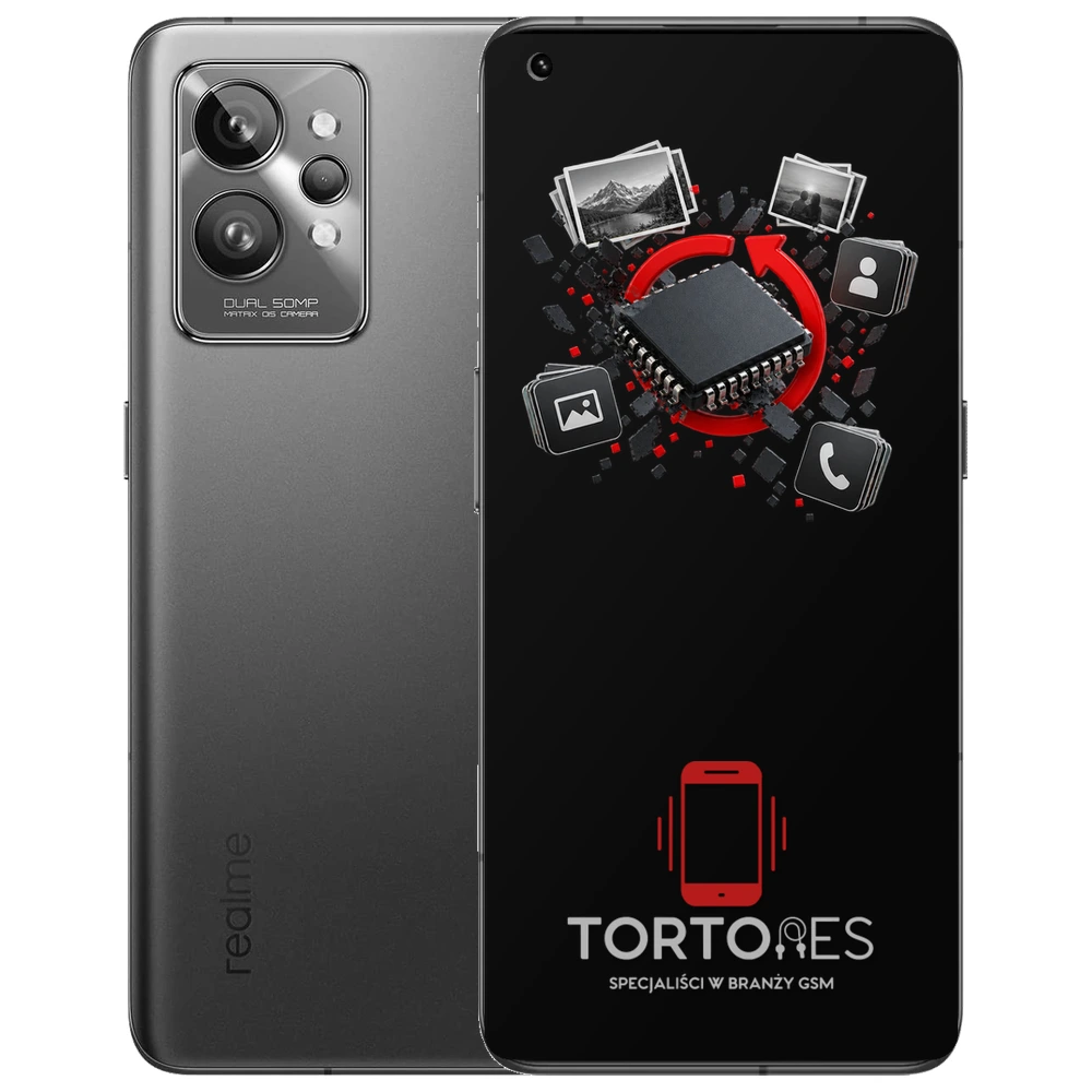 Realme GT 2 Pro z ilustracją odzyskiwania danych - odzyskiwanie danych