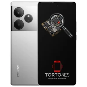 Realme GT 6 z symbolem diagnostyki - diagnoza telefonu